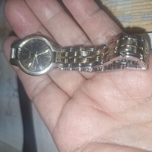 Seiko Two-Tone Silver and Gold Watch
